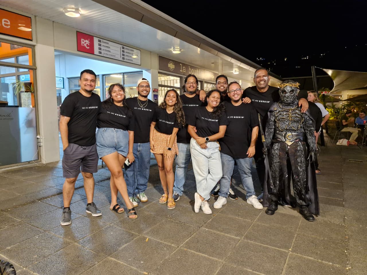 Curse of the Guilded King event team picture